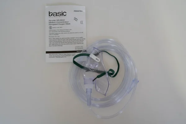 Simple Medium Concentration Oxygen Mask - Image 3